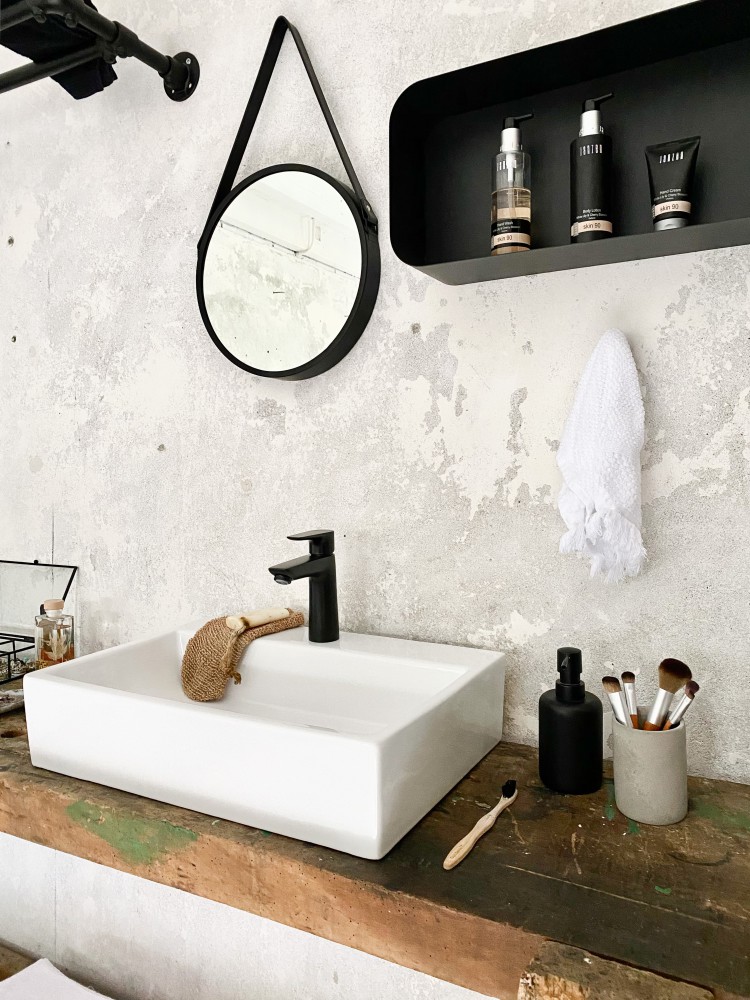 Een wastafel in de slaapkamer Jellina Detmar & Styling blog