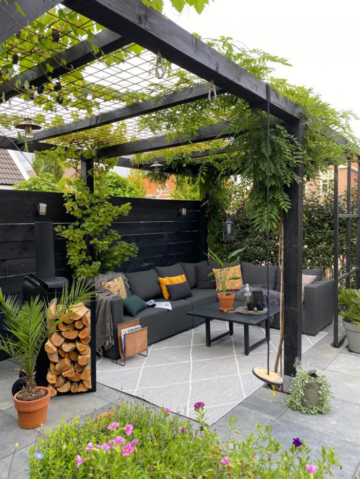 Overkapping in de tuin Jellina Detmar Interieur &amp; Styling blog